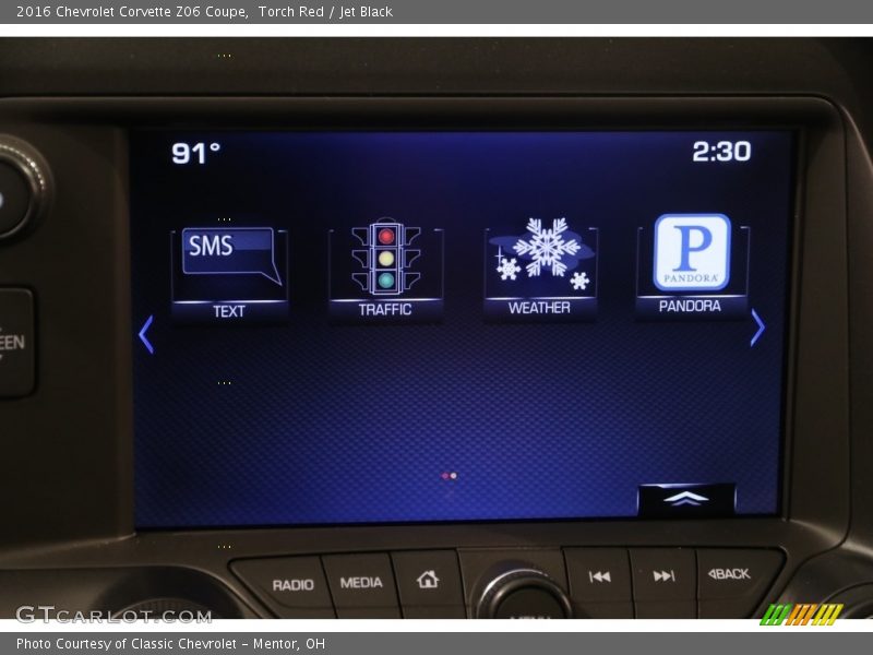 Torch Red / Jet Black 2016 Chevrolet Corvette Z06 Coupe