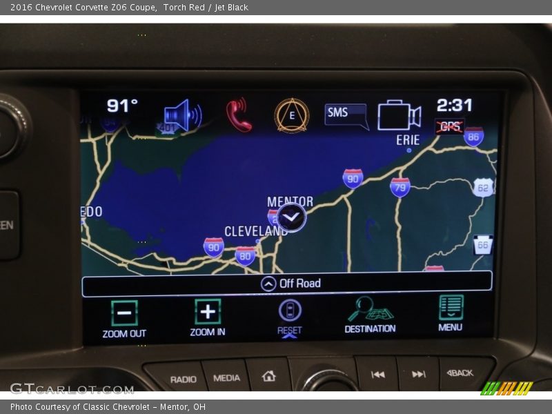 Torch Red / Jet Black 2016 Chevrolet Corvette Z06 Coupe