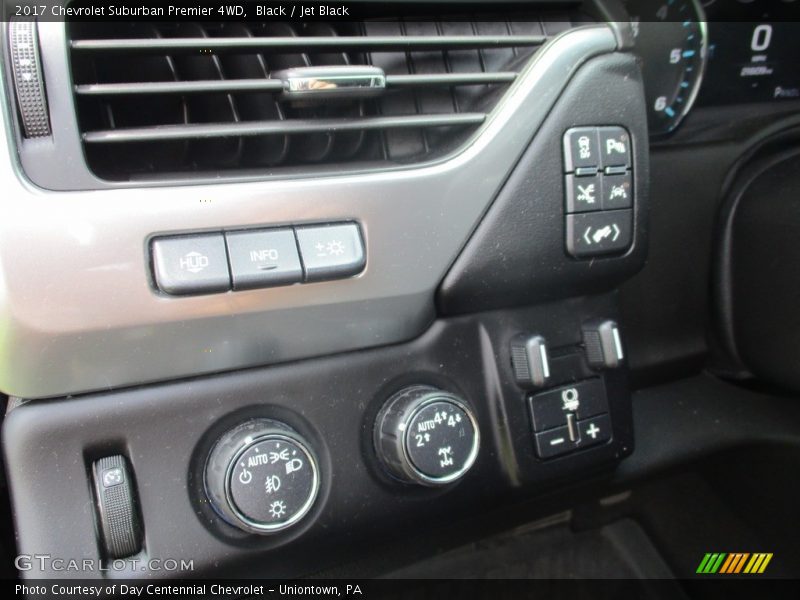 Black / Jet Black 2017 Chevrolet Suburban Premier 4WD
