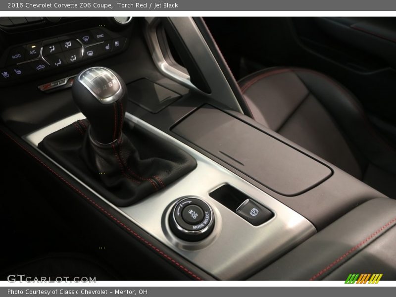 Torch Red / Jet Black 2016 Chevrolet Corvette Z06 Coupe
