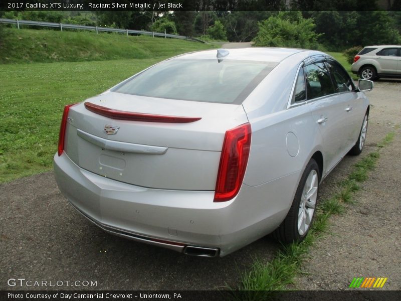 Radiant Silver Metallic / Jet Black 2017 Cadillac XTS Luxury