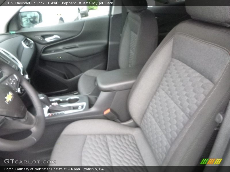 Pepperdust Metallic / Jet Black 2019 Chevrolet Equinox LT AWD