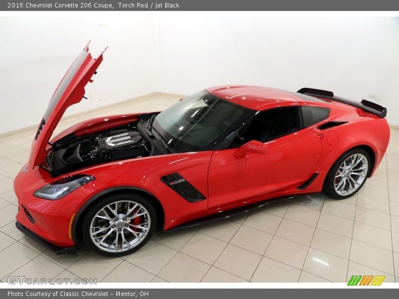 Torch Red / Jet Black 2016 Chevrolet Corvette Z06 Coupe
