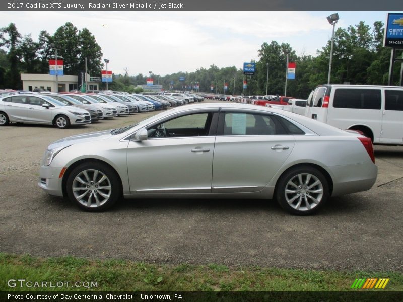 Radiant Silver Metallic / Jet Black 2017 Cadillac XTS Luxury