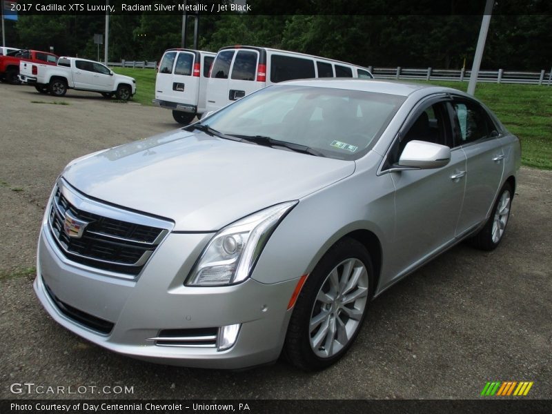 Radiant Silver Metallic / Jet Black 2017 Cadillac XTS Luxury