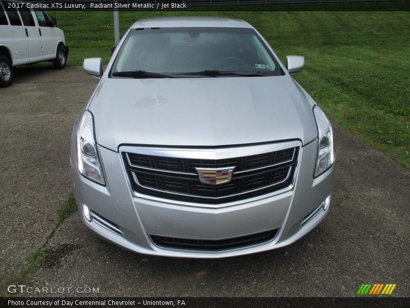 Radiant Silver Metallic / Jet Black 2017 Cadillac XTS Luxury
