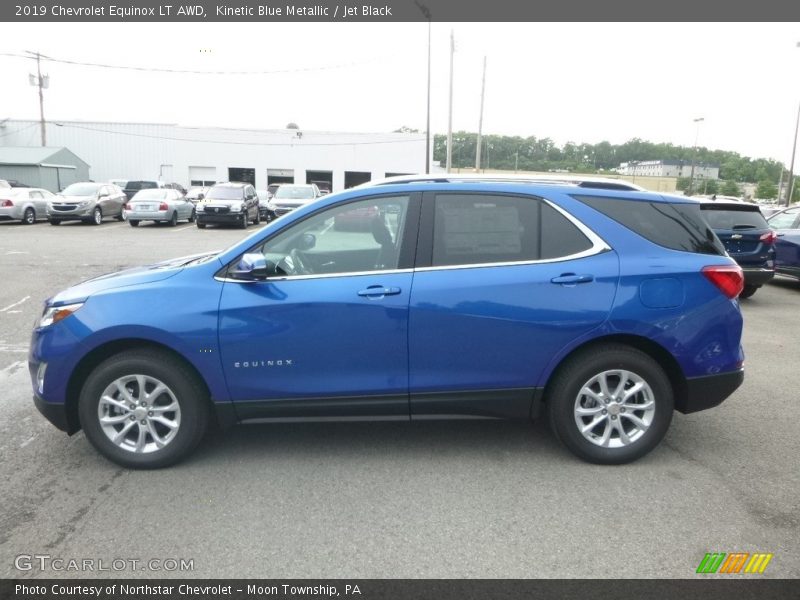 Kinetic Blue Metallic / Jet Black 2019 Chevrolet Equinox LT AWD