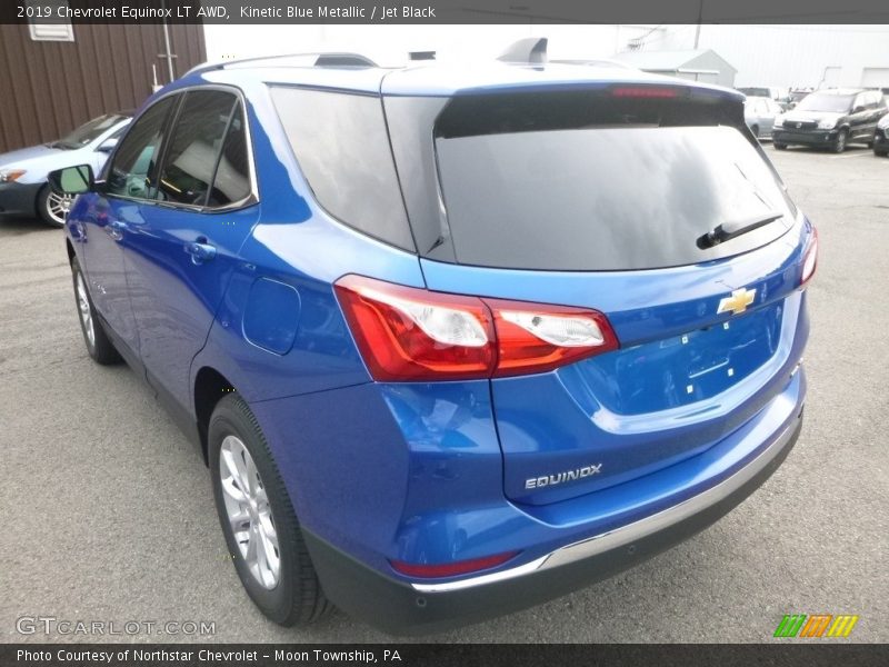 Kinetic Blue Metallic / Jet Black 2019 Chevrolet Equinox LT AWD