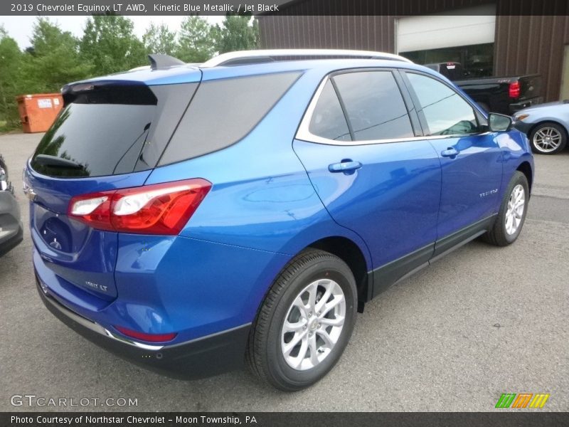 Kinetic Blue Metallic / Jet Black 2019 Chevrolet Equinox LT AWD