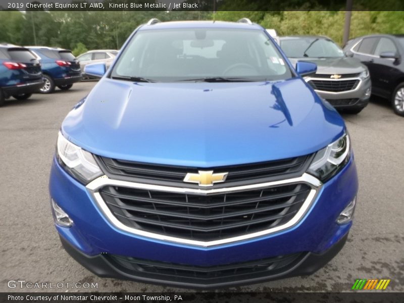 Kinetic Blue Metallic / Jet Black 2019 Chevrolet Equinox LT AWD