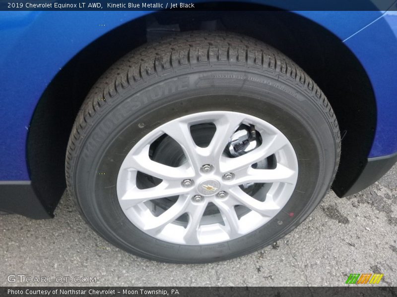 Kinetic Blue Metallic / Jet Black 2019 Chevrolet Equinox LT AWD