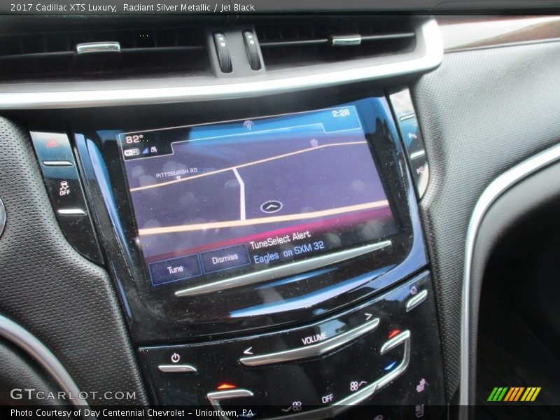 Radiant Silver Metallic / Jet Black 2017 Cadillac XTS Luxury