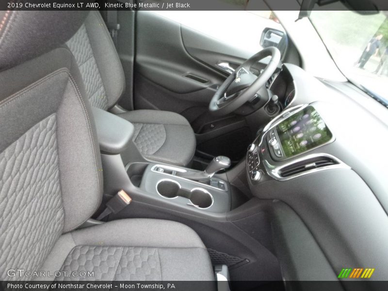 Kinetic Blue Metallic / Jet Black 2019 Chevrolet Equinox LT AWD
