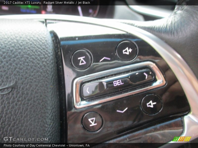 Radiant Silver Metallic / Jet Black 2017 Cadillac XTS Luxury