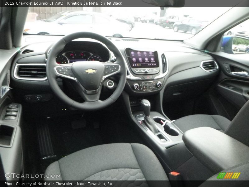 Kinetic Blue Metallic / Jet Black 2019 Chevrolet Equinox LT AWD
