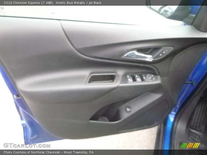 Kinetic Blue Metallic / Jet Black 2019 Chevrolet Equinox LT AWD
