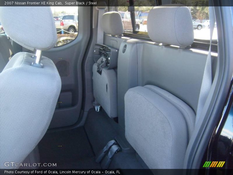 Super Black / Steel 2007 Nissan Frontier XE King Cab