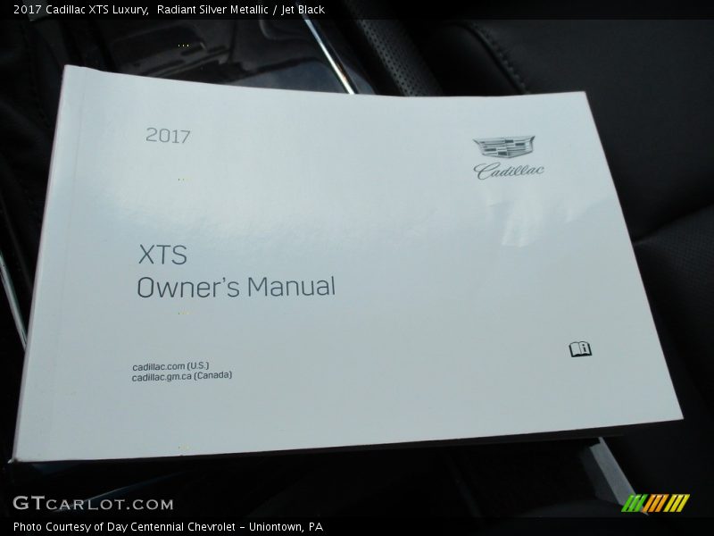 Radiant Silver Metallic / Jet Black 2017 Cadillac XTS Luxury