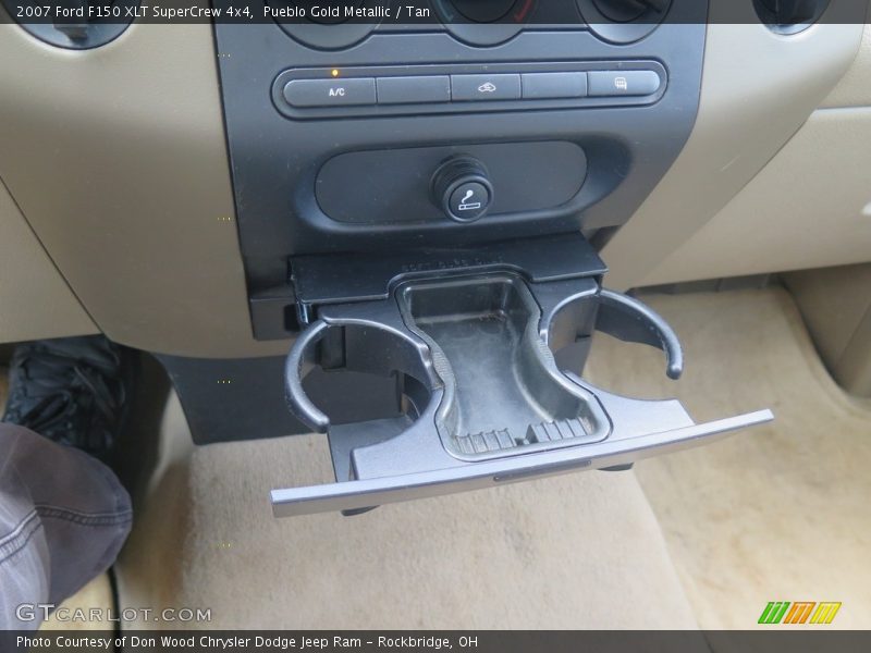 Pueblo Gold Metallic / Tan 2007 Ford F150 XLT SuperCrew 4x4
