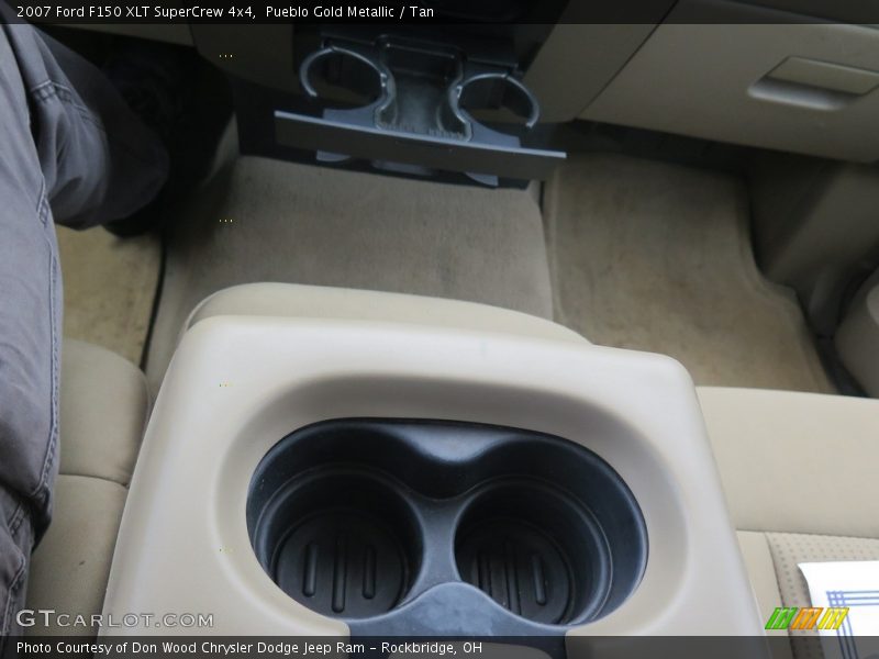 Pueblo Gold Metallic / Tan 2007 Ford F150 XLT SuperCrew 4x4