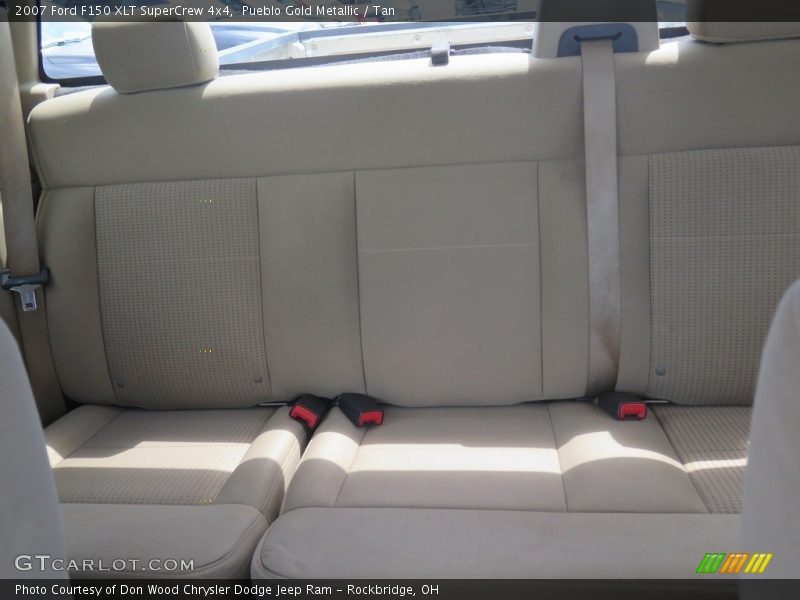 Pueblo Gold Metallic / Tan 2007 Ford F150 XLT SuperCrew 4x4
