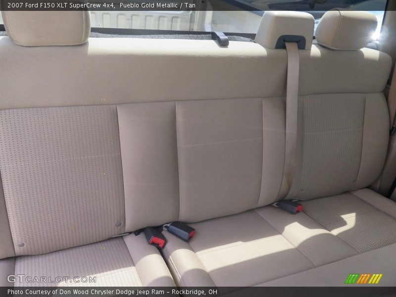 Pueblo Gold Metallic / Tan 2007 Ford F150 XLT SuperCrew 4x4