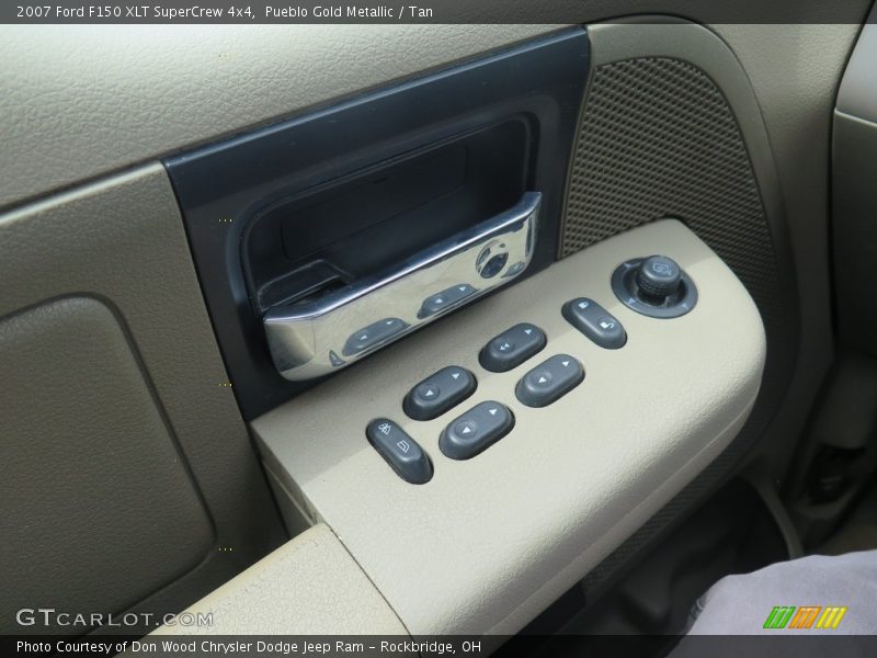 Pueblo Gold Metallic / Tan 2007 Ford F150 XLT SuperCrew 4x4