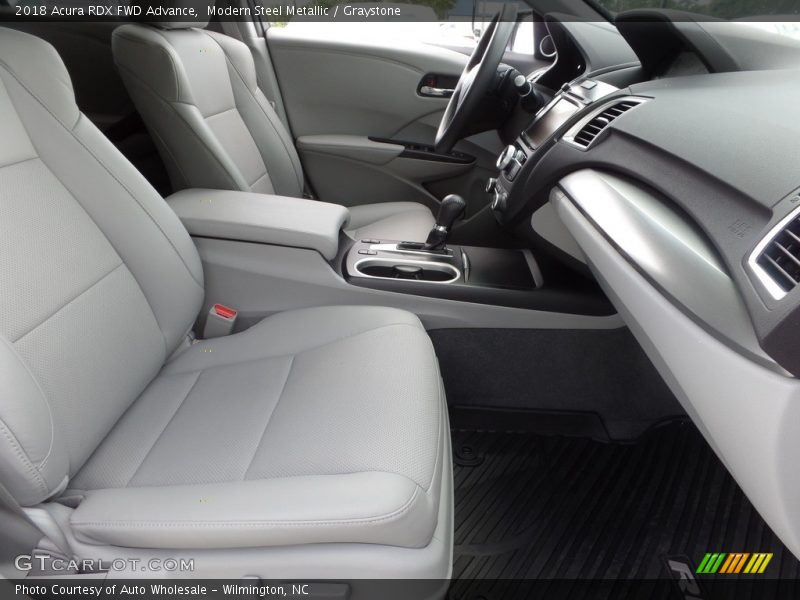 Modern Steel Metallic / Graystone 2018 Acura RDX FWD Advance