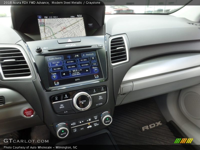 Modern Steel Metallic / Graystone 2018 Acura RDX FWD Advance