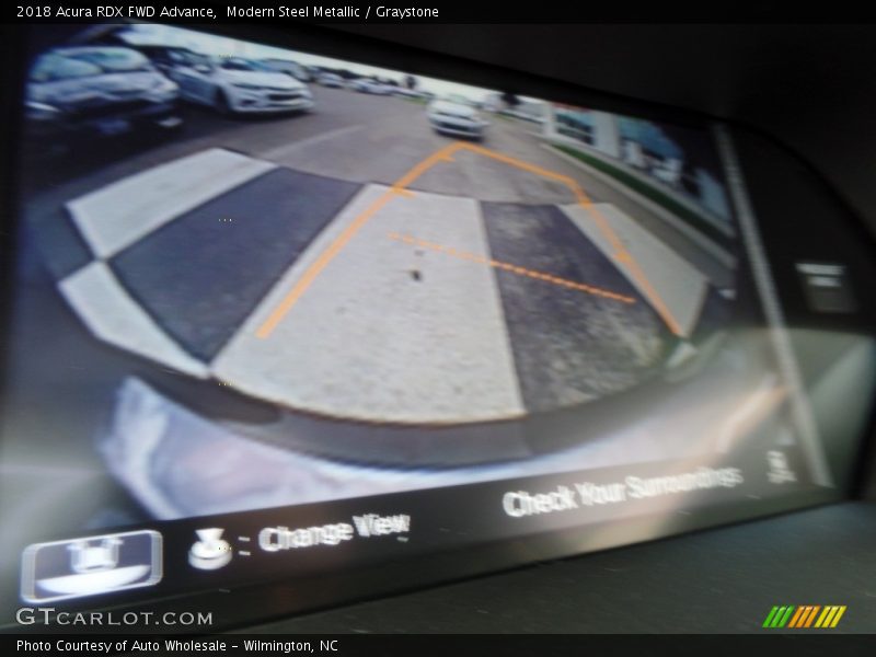 Modern Steel Metallic / Graystone 2018 Acura RDX FWD Advance