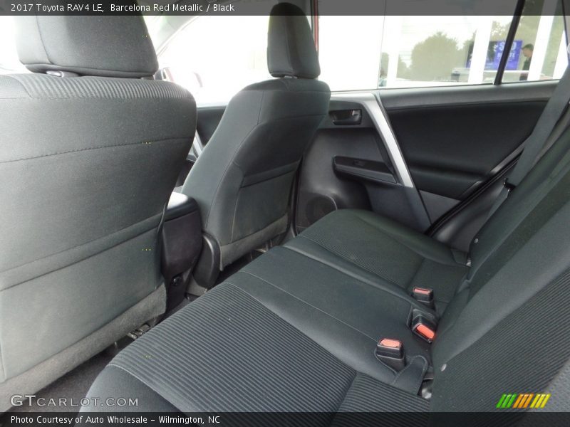 Barcelona Red Metallic / Black 2017 Toyota RAV4 LE