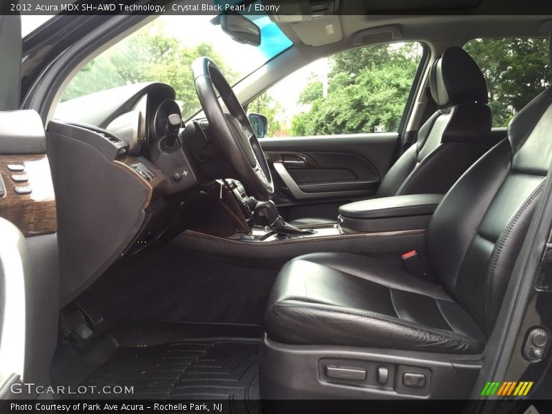 Crystal Black Pearl / Ebony 2012 Acura MDX SH-AWD Technology