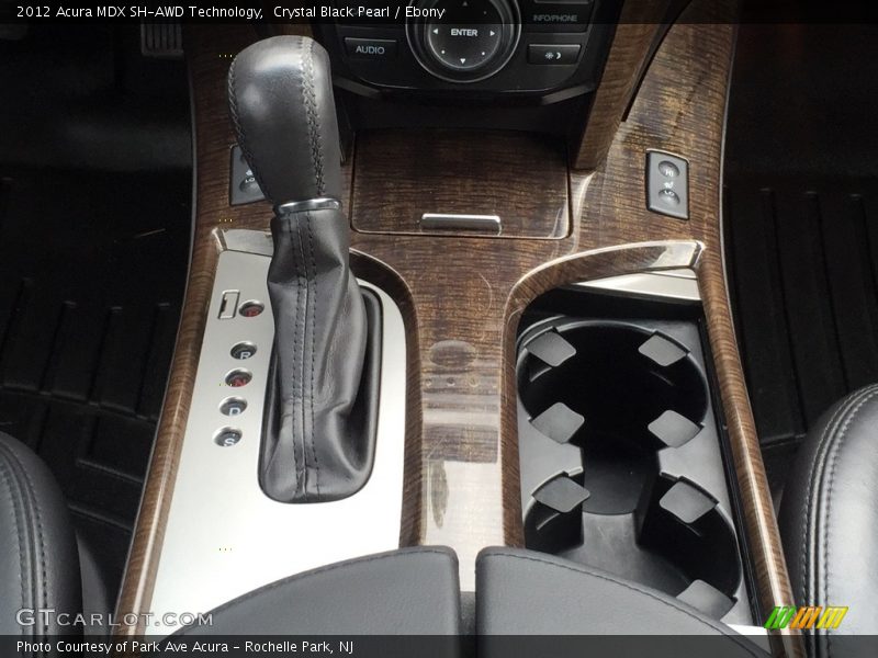 Crystal Black Pearl / Ebony 2012 Acura MDX SH-AWD Technology