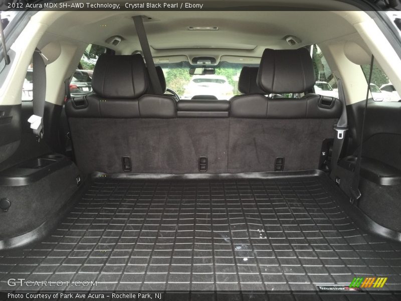 Crystal Black Pearl / Ebony 2012 Acura MDX SH-AWD Technology