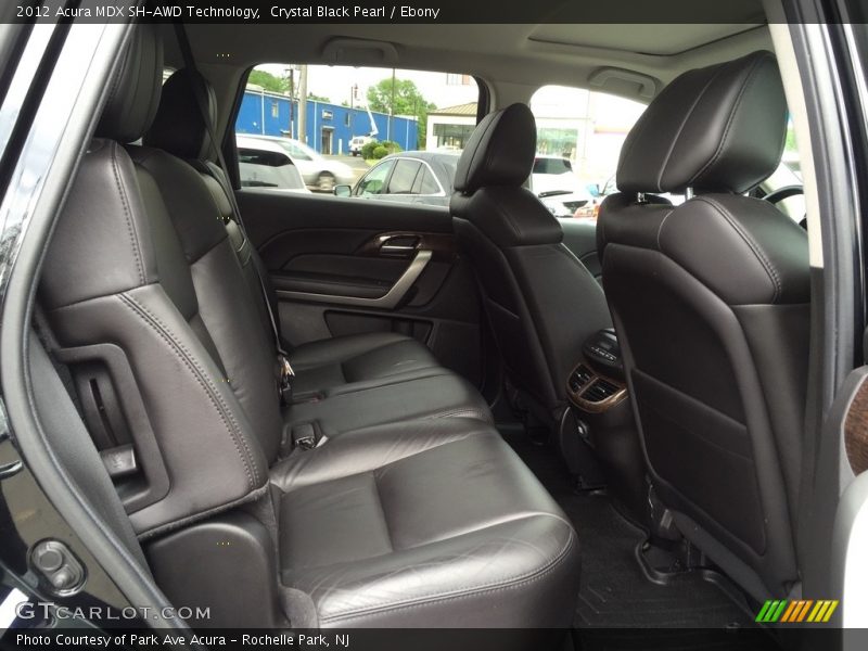 Crystal Black Pearl / Ebony 2012 Acura MDX SH-AWD Technology