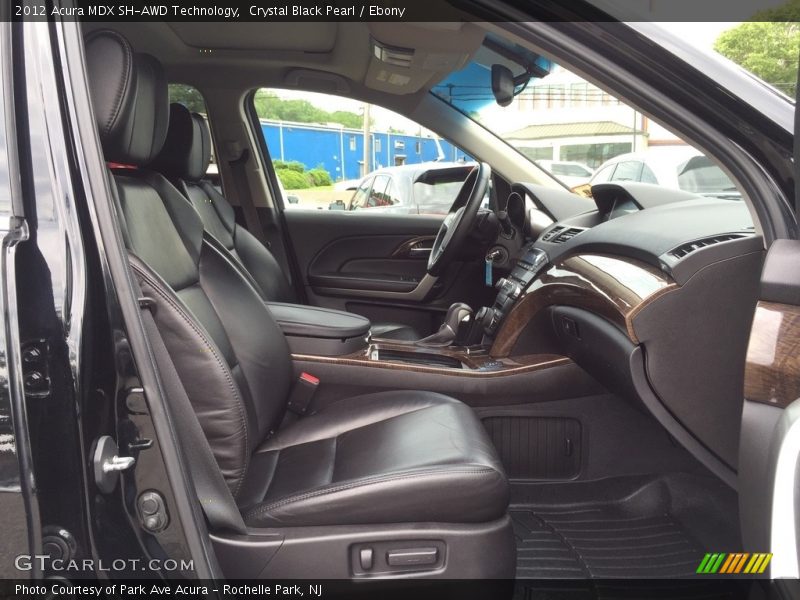 Crystal Black Pearl / Ebony 2012 Acura MDX SH-AWD Technology