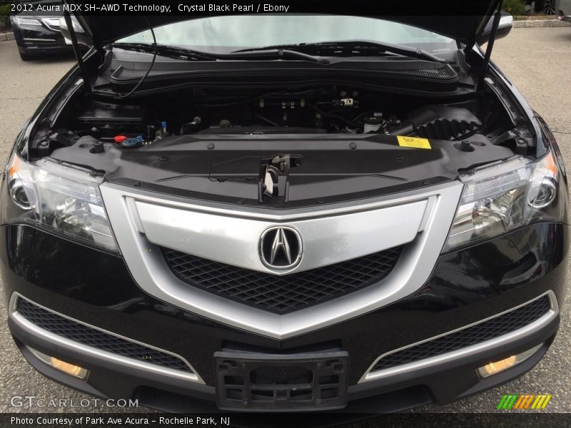 Crystal Black Pearl / Ebony 2012 Acura MDX SH-AWD Technology