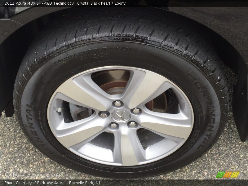 Crystal Black Pearl / Ebony 2012 Acura MDX SH-AWD Technology