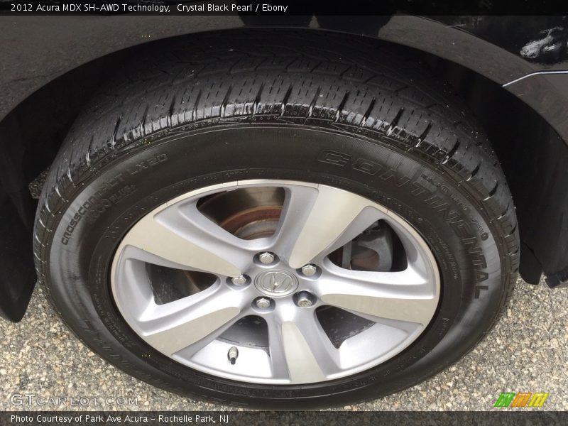 Crystal Black Pearl / Ebony 2012 Acura MDX SH-AWD Technology