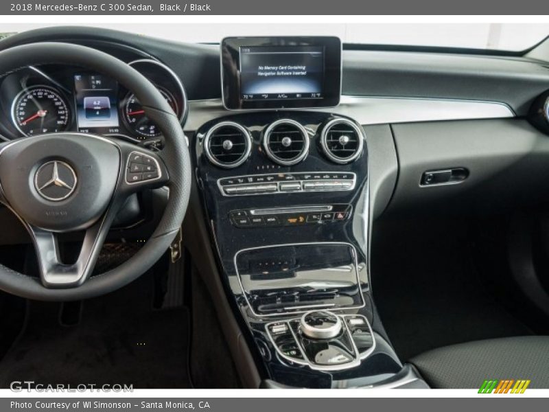 Black / Black 2018 Mercedes-Benz C 300 Sedan