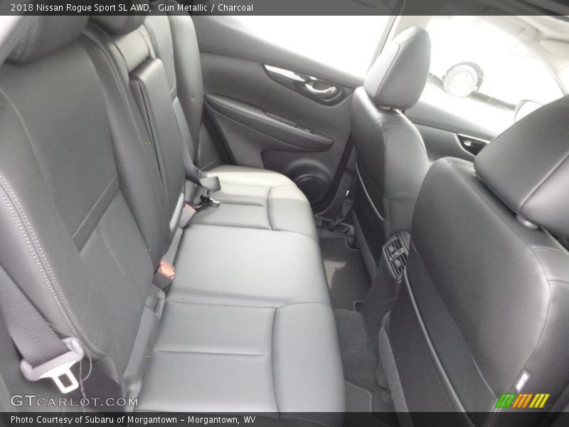 Gun Metallic / Charcoal 2018 Nissan Rogue Sport SL AWD