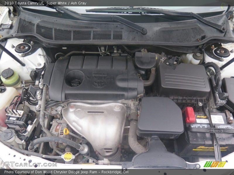 Super White / Ash Gray 2010 Toyota Camry LE