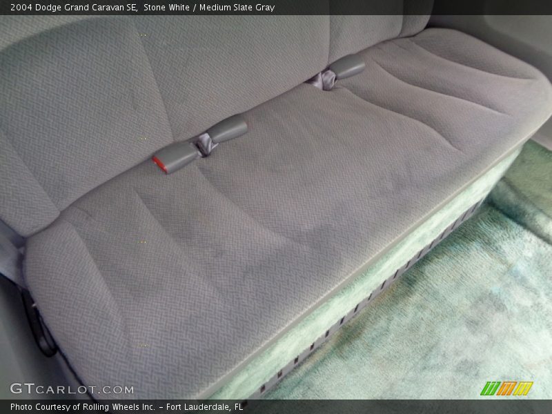 Stone White / Medium Slate Gray 2004 Dodge Grand Caravan SE