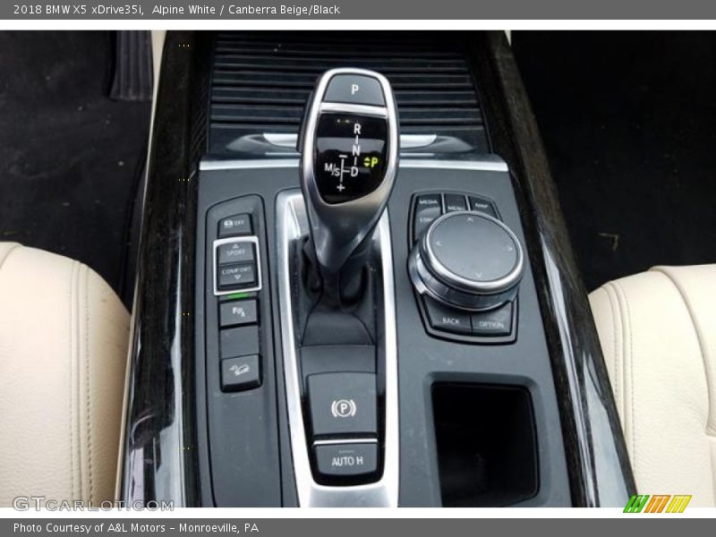 Alpine White / Canberra Beige/Black 2018 BMW X5 xDrive35i