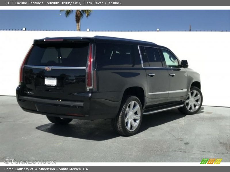 Black Raven / Jet Black 2017 Cadillac Escalade Premium Luxury 4WD