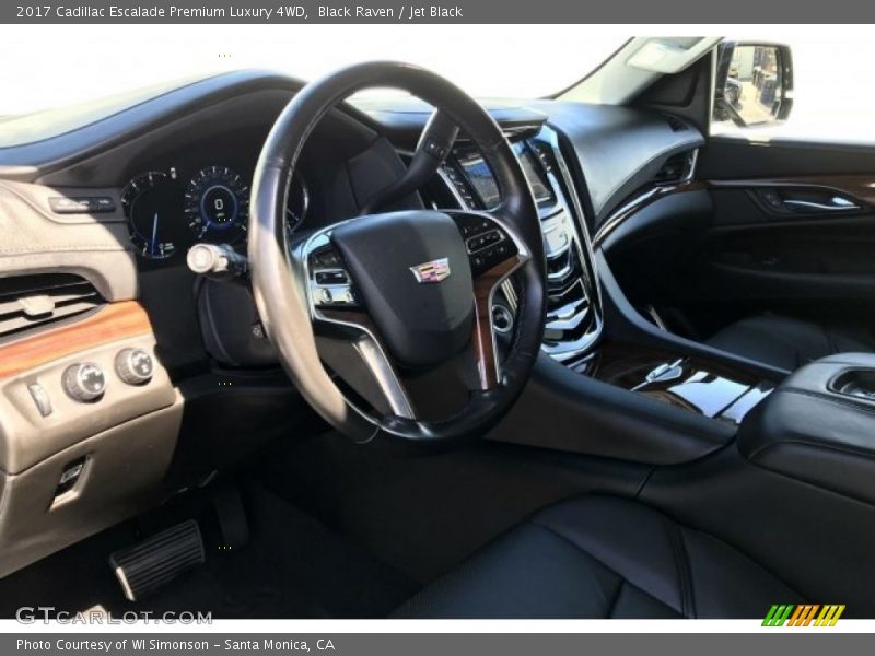 Black Raven / Jet Black 2017 Cadillac Escalade Premium Luxury 4WD
