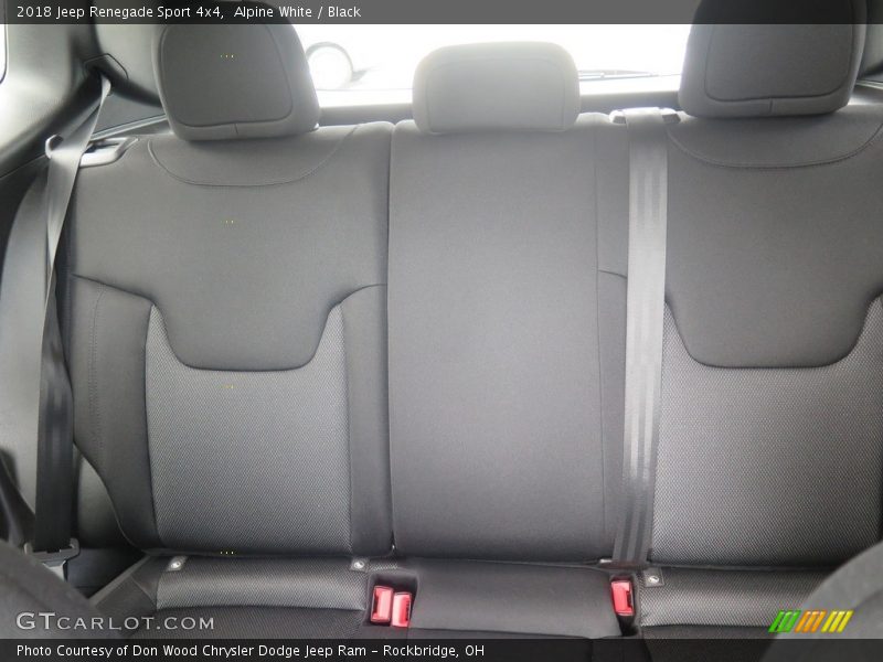 Alpine White / Black 2018 Jeep Renegade Sport 4x4