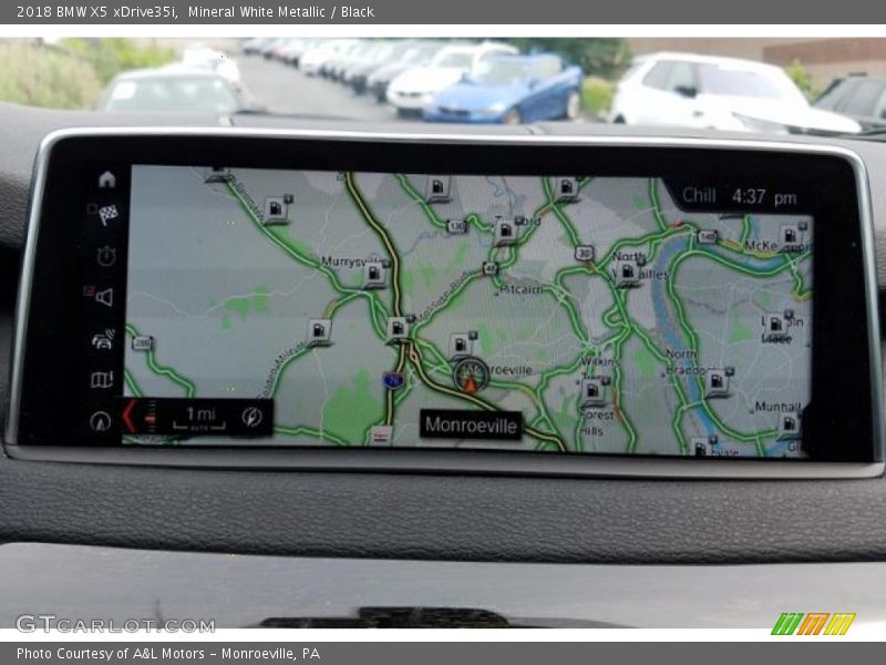 Mineral White Metallic / Black 2018 BMW X5 xDrive35i
