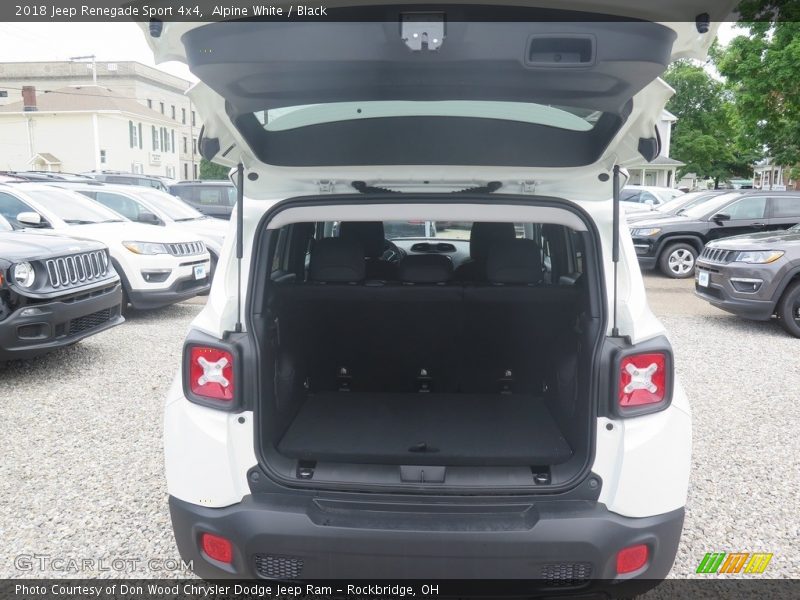 Alpine White / Black 2018 Jeep Renegade Sport 4x4