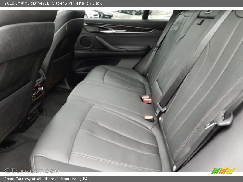 Glacier Silver Metallic / Black 2018 BMW X5 xDrive35i
